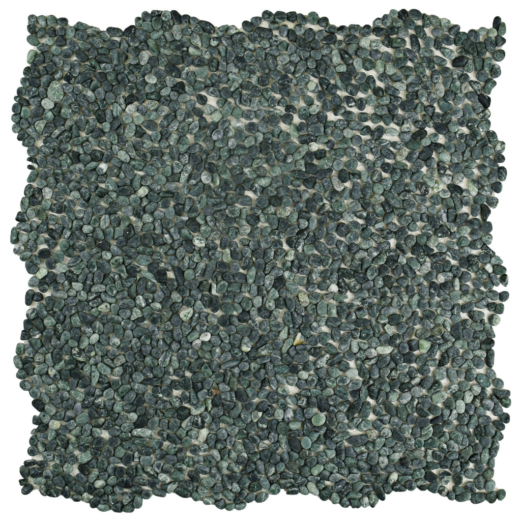 Pebble Stone Mosaic Floor and Wall Tile, 10 Tiles H555140