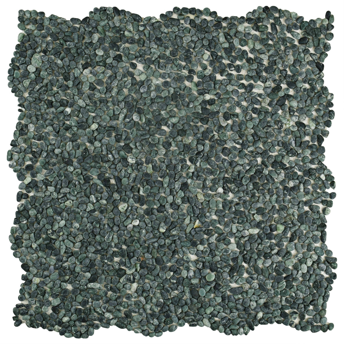 Pebble Stone Mosaic Floor and Wall Tile, 10 Tiles H555140