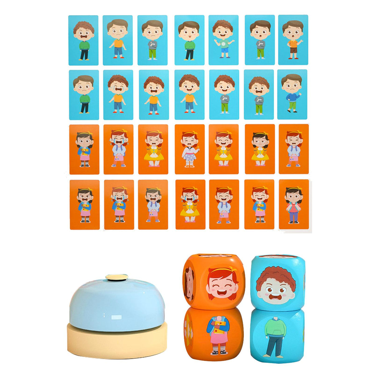 Face Changing Cube Wooden Montessori Toy P80436