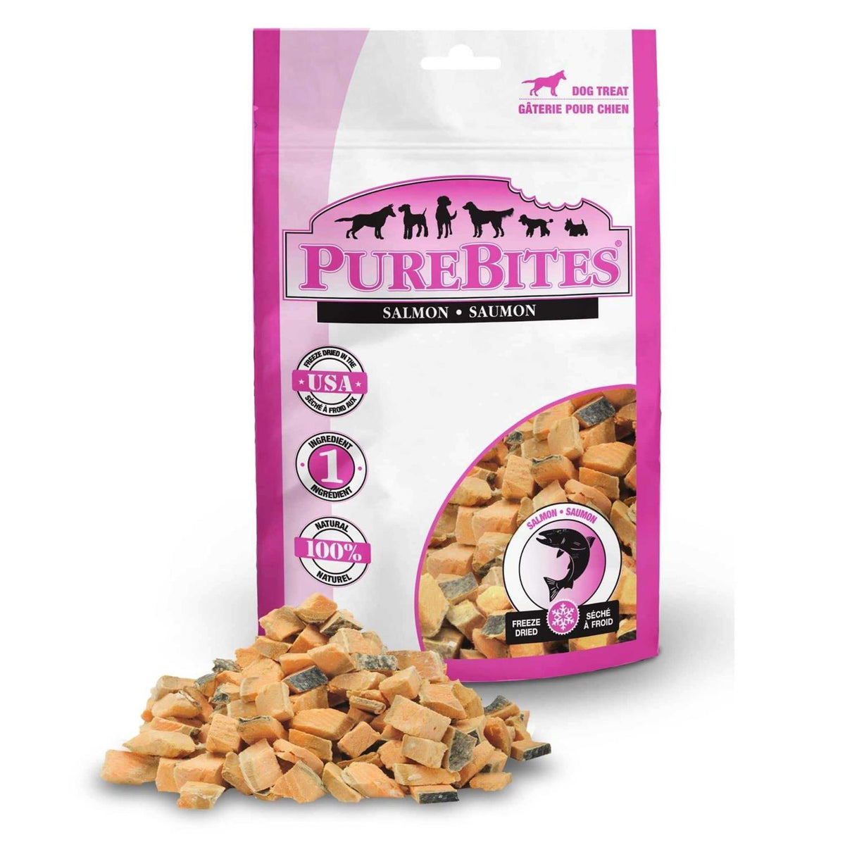 Freeze Dried Salmon Dog Treats C1868
