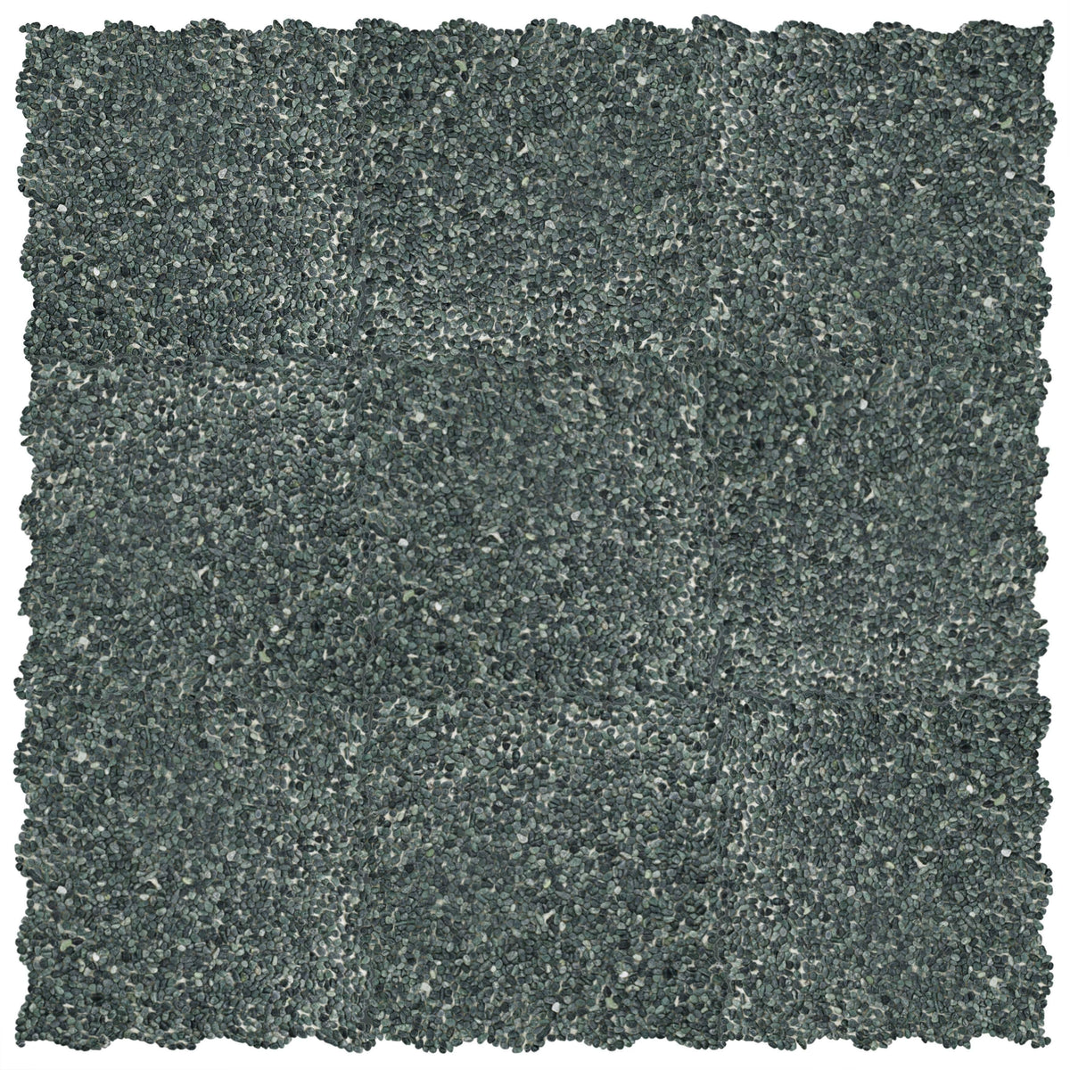 Pebble Stone Mosaic Floor and Wall Tile, 10 Tiles H555140