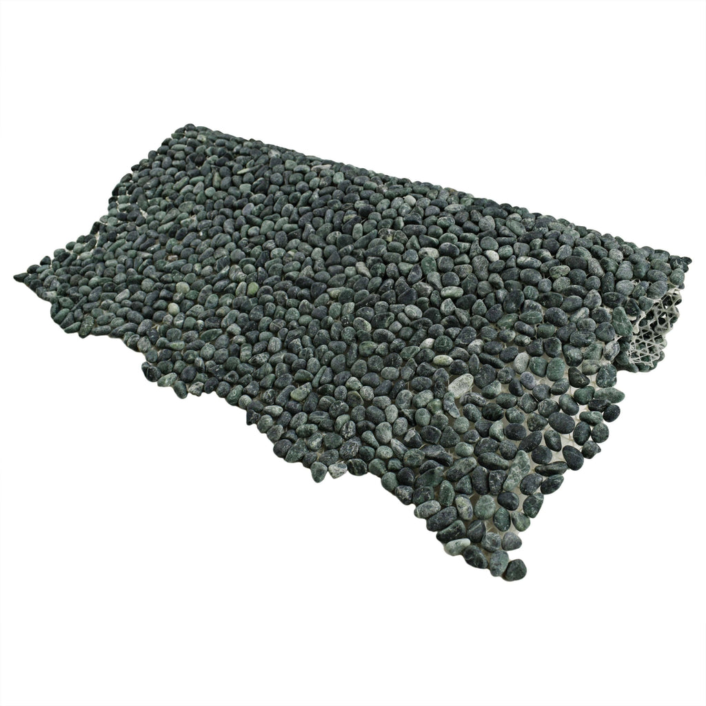 Pebble Stone Mosaic Floor and Wall Tile, 10 Tiles H555140