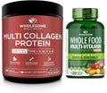 Hydrolyzed Multi Collagen Protein Powder with Whole Food Multivitamin V2704