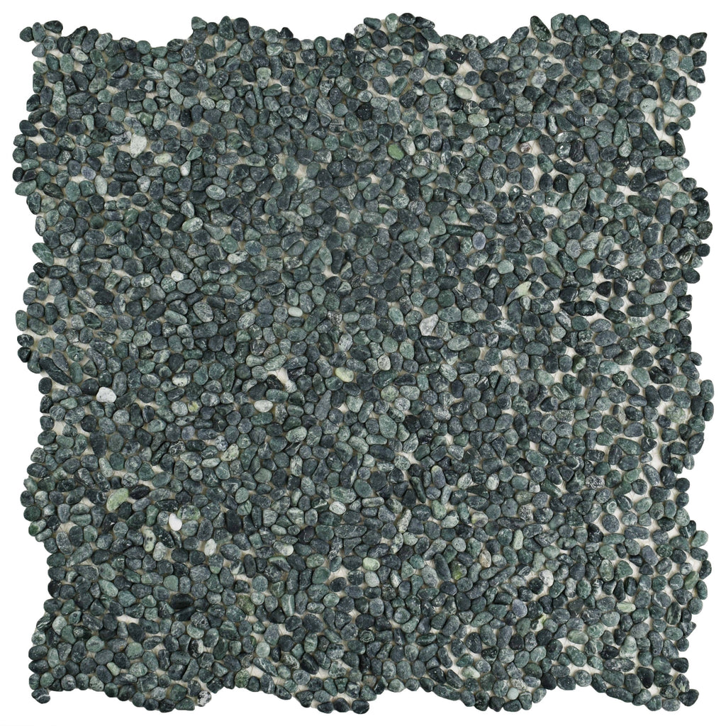 Pebble Stone Mosaic Floor and Wall Tile, 10 Tiles H555140