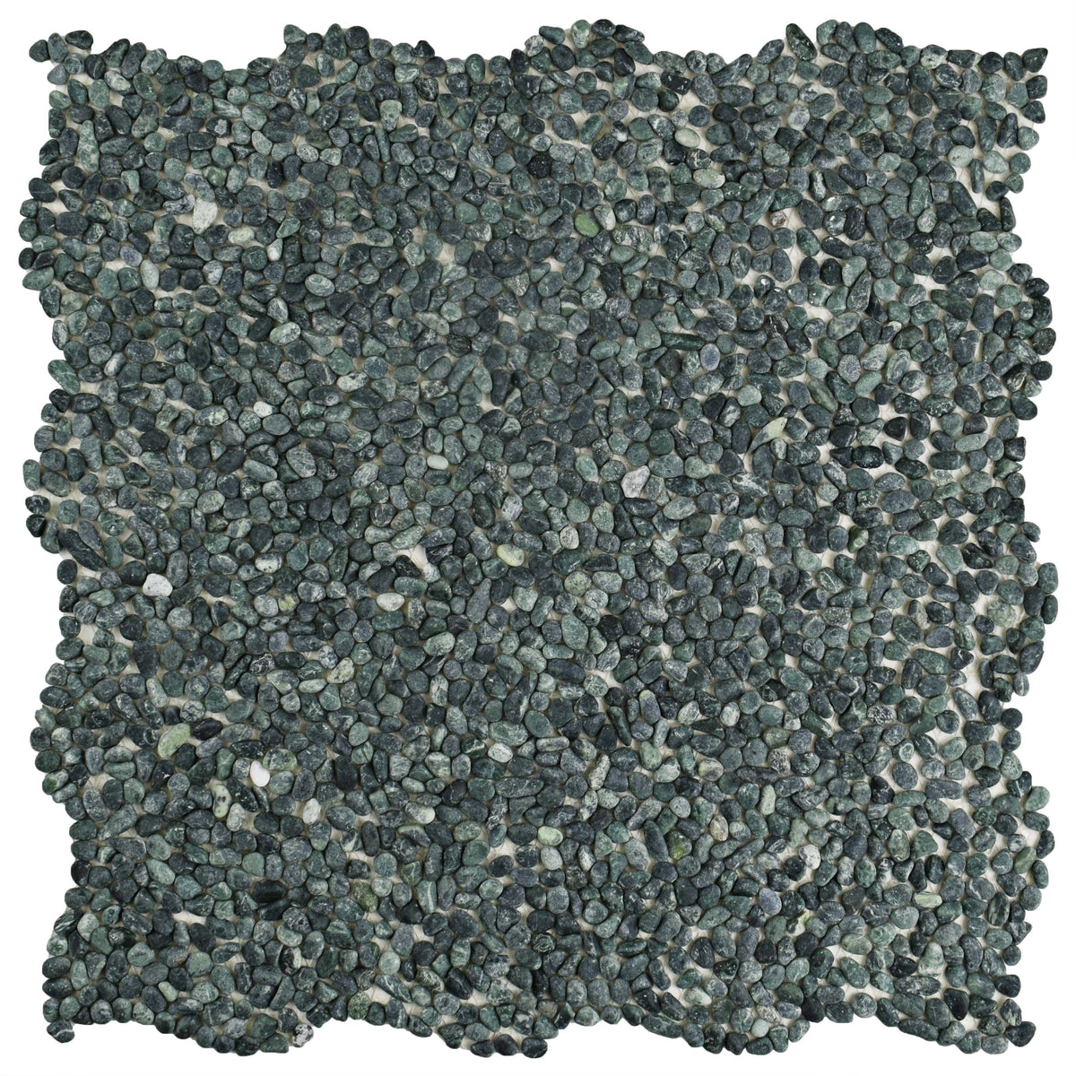 Pebble Stone Mosaic Floor and Wall Tile, 10 Tiles H555140