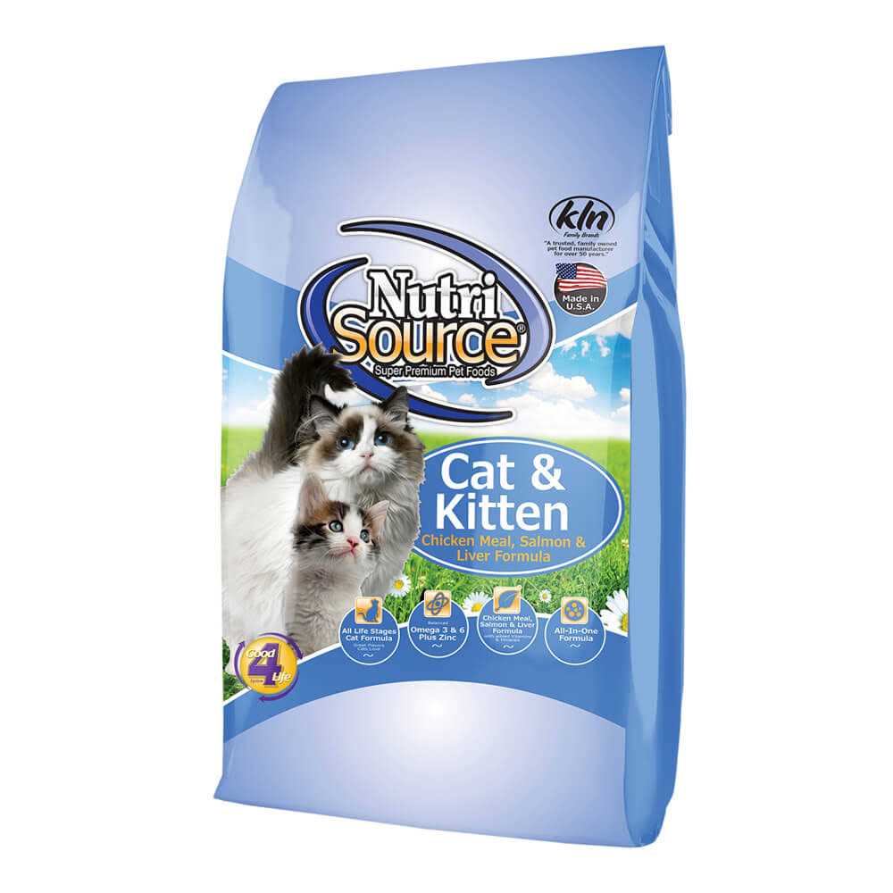 Chicken Salmon Liver Dry Cat & Kitten Food Q3435