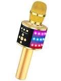 Bluetooth Karaoke Microphone with Disco Lights U968