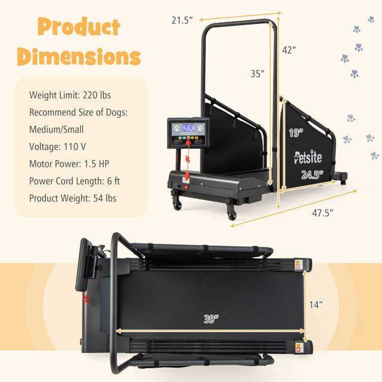 Indoor Pet Exercise Equipment with Remote Control D6517