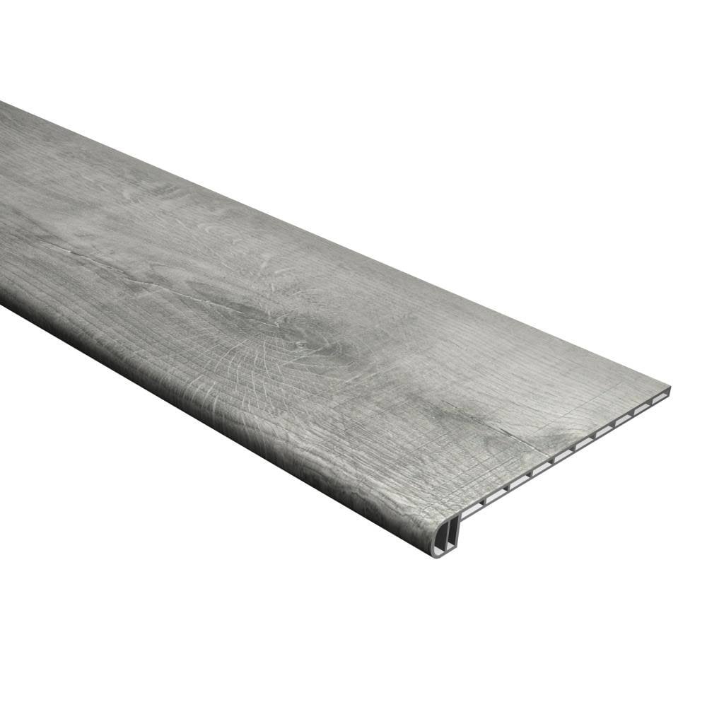 Vinyl Pro 11.5-in x 48-in Hickory Stair Tread in Gray K24951
