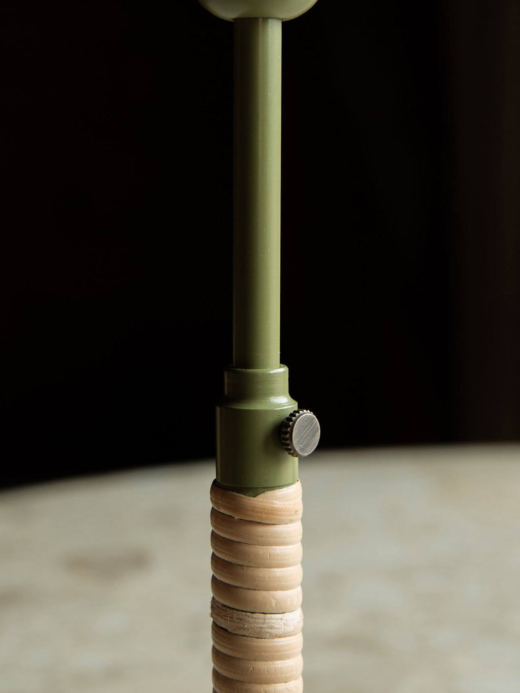 Olive Green Candle Holder K41240