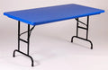 Blue Adjustable Height Folding Table C287898