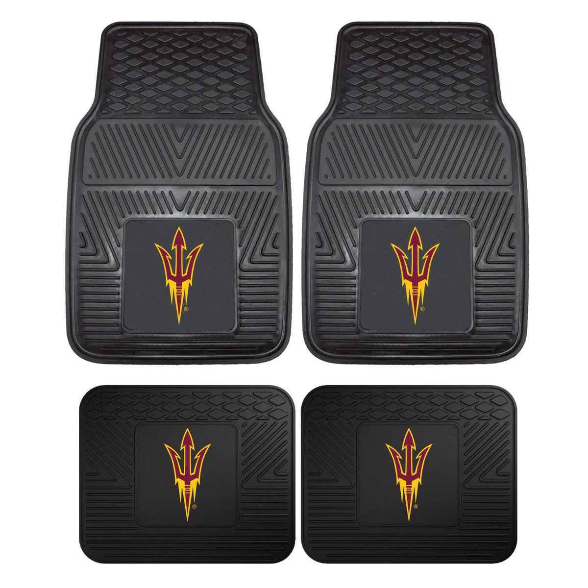 NCAA 4pc Car Mats & Car Accessories V635