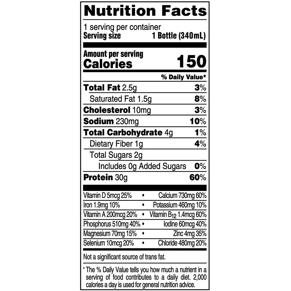 Chocolate 30 g Protein Shake 11.5 fl. oz. 12 Pack X16862