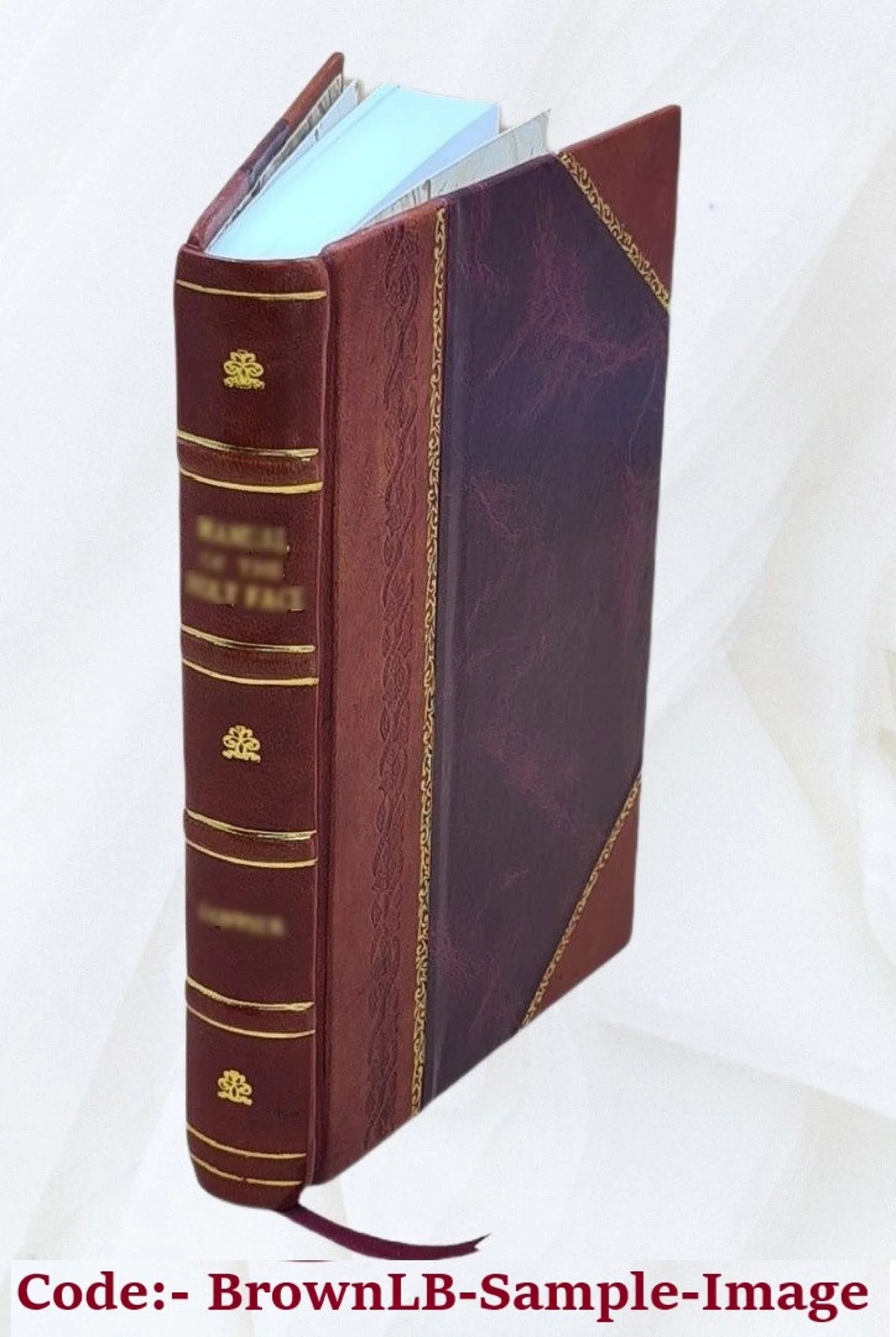 Extraits de l'histoire naturelle de Pline l'ancien Leather Bound S265