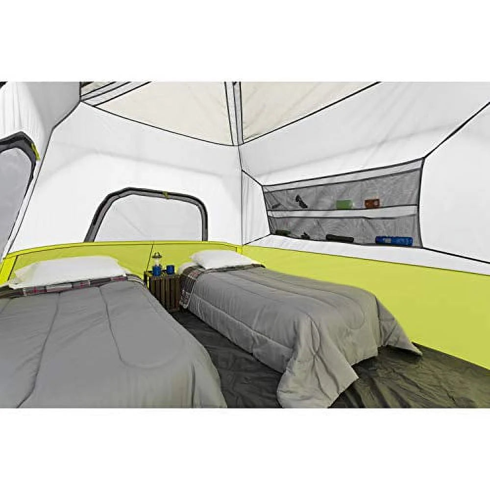 6 Person Instant Cabin Tent with Wall Organizer D134526