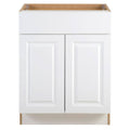 White Base Cabinet with Soft Close Drawer B7775