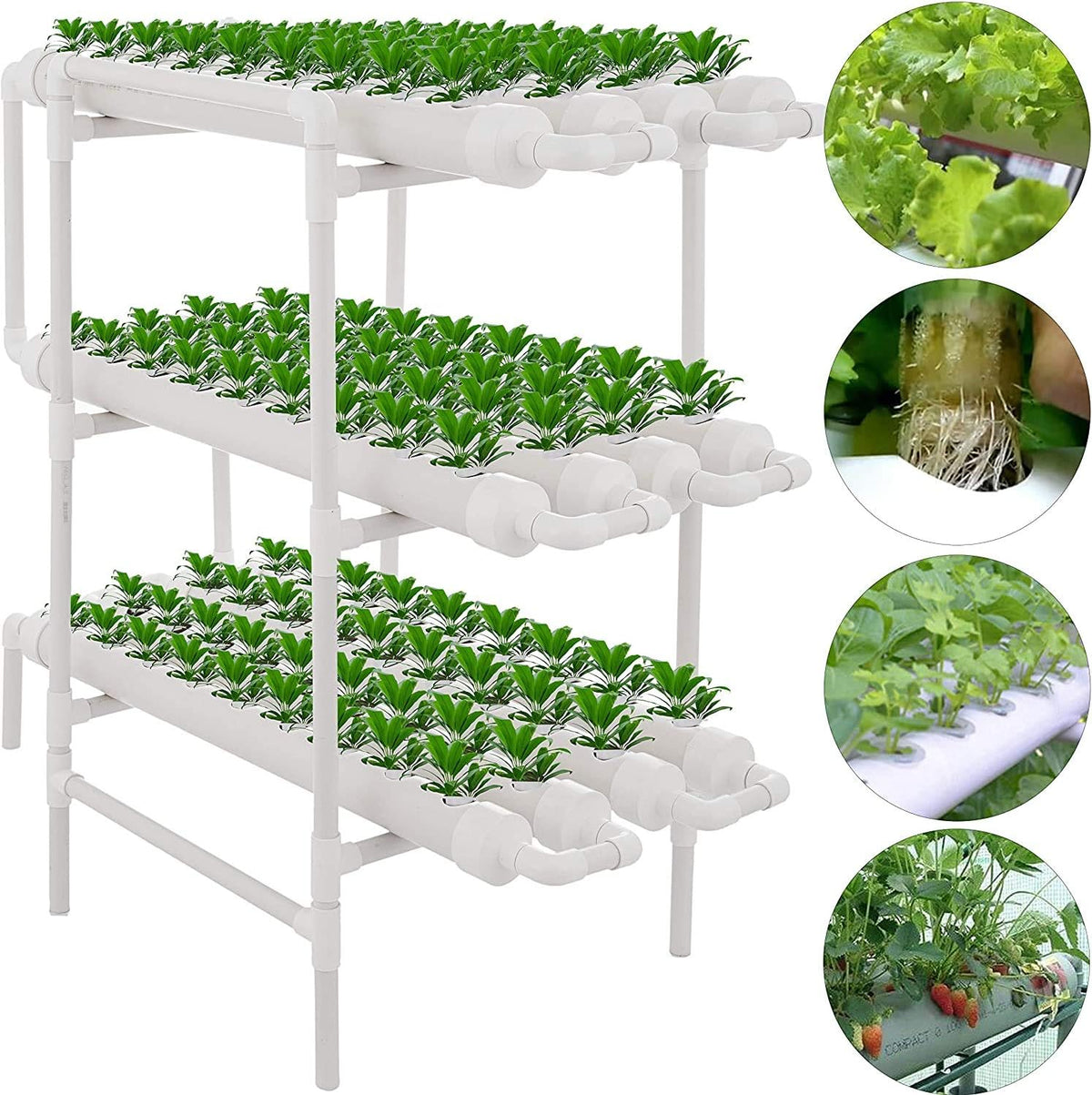 3 Layers 12 Pipes Hydroponic Grow Kit R182