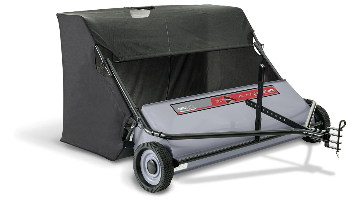 50 Inch 26 Cu. Ft. Tow Pull Behind Leaf Sweeper H488