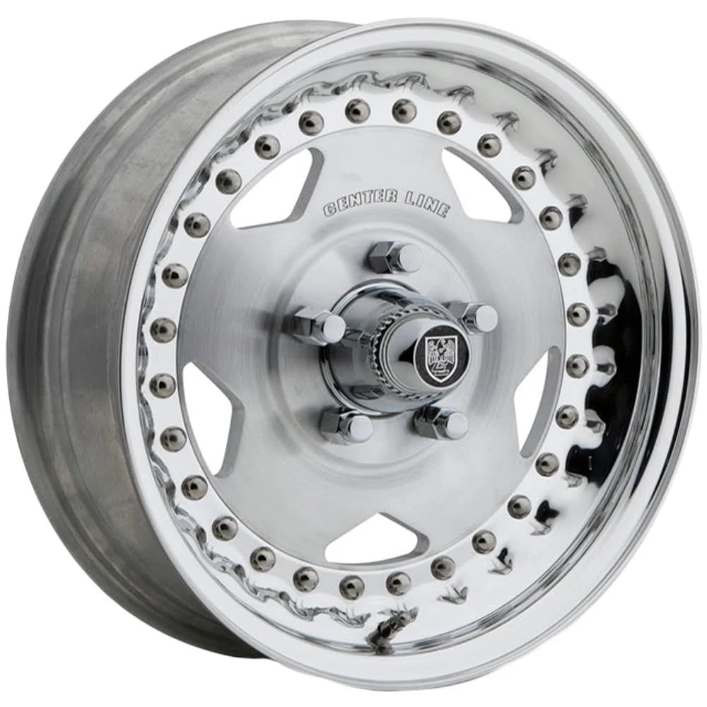 15 inch x 8 inch Silver Polished Wheel Rim V82708