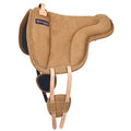 Tan Suede Leather Horse Bareback Saddle Pad F337