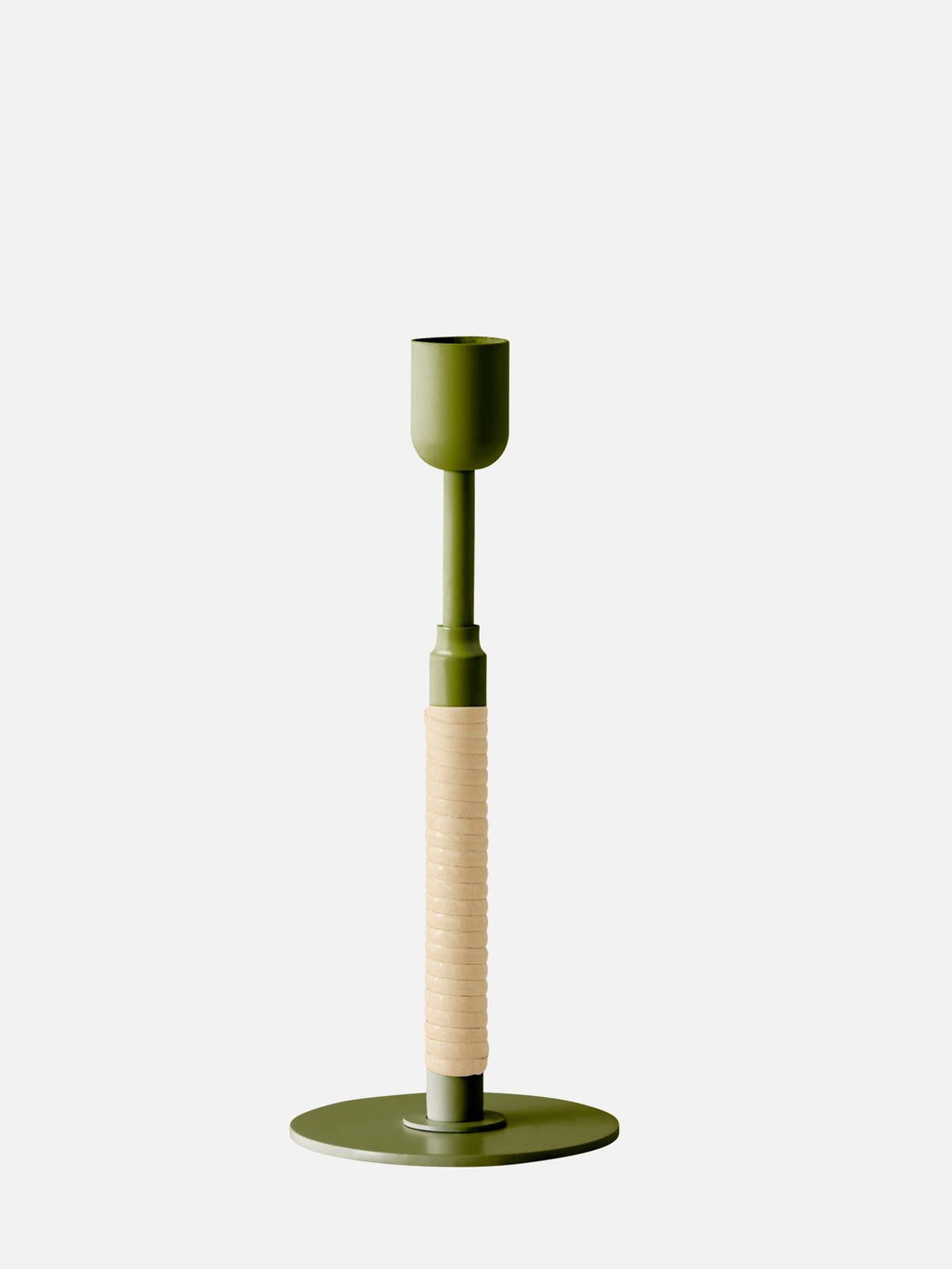 Olive Green Candle Holder K41240