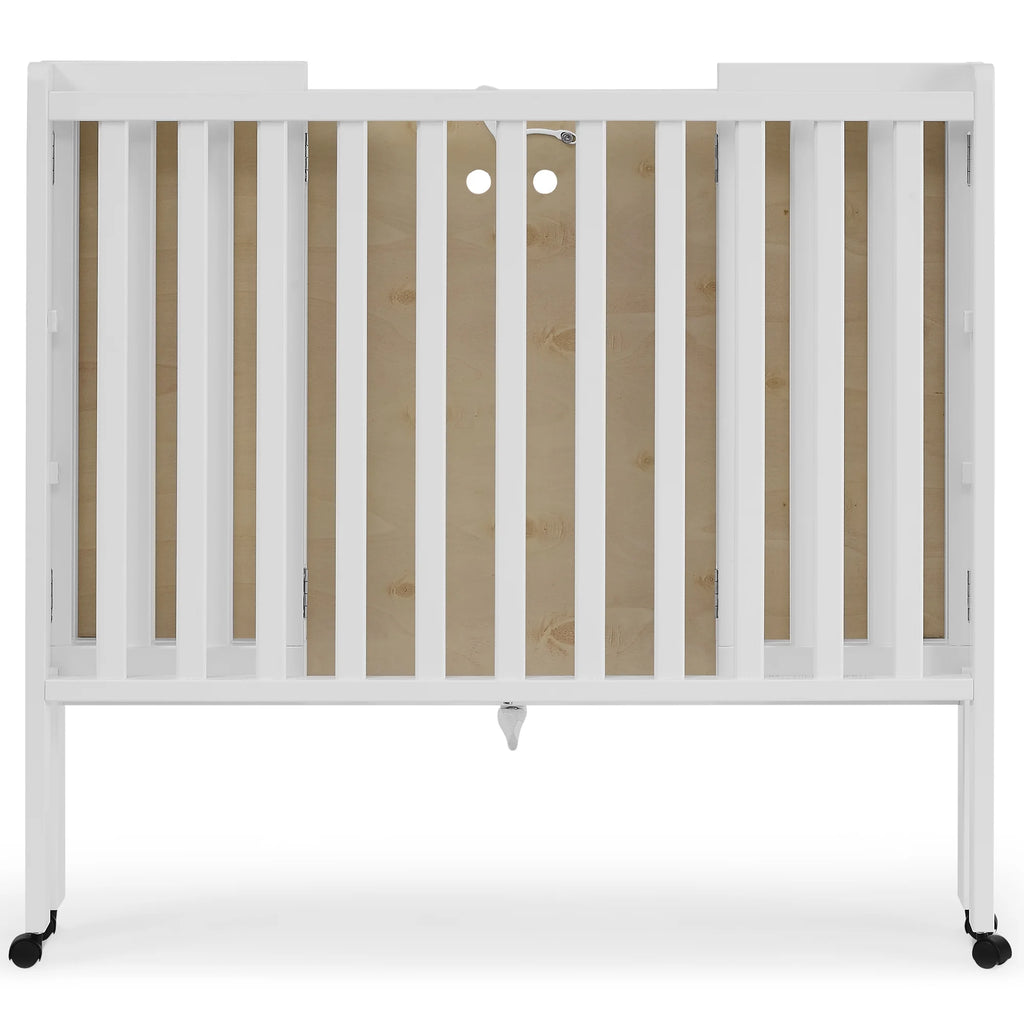 Portable Folding Mini Crib with 1.5-Inch Mattress Q898