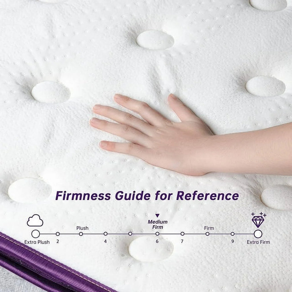 Full Size 10 inch Pillow Top Memory Foam Mattress S56205