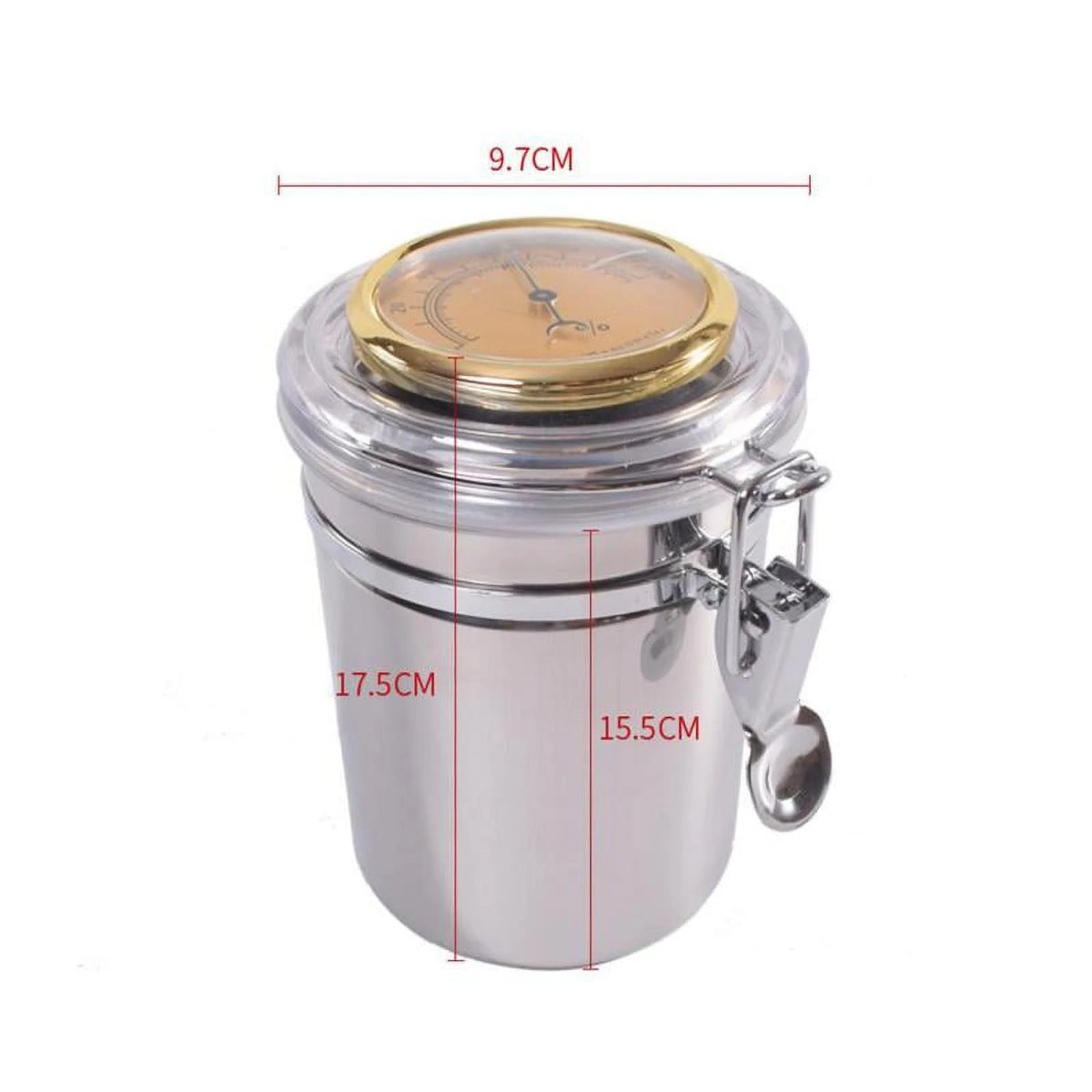 Stainless Steel Tobacco Humidor Y684315