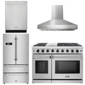 48 Gas Range, Range Hood, Dishwasher, Refrigerator I7729