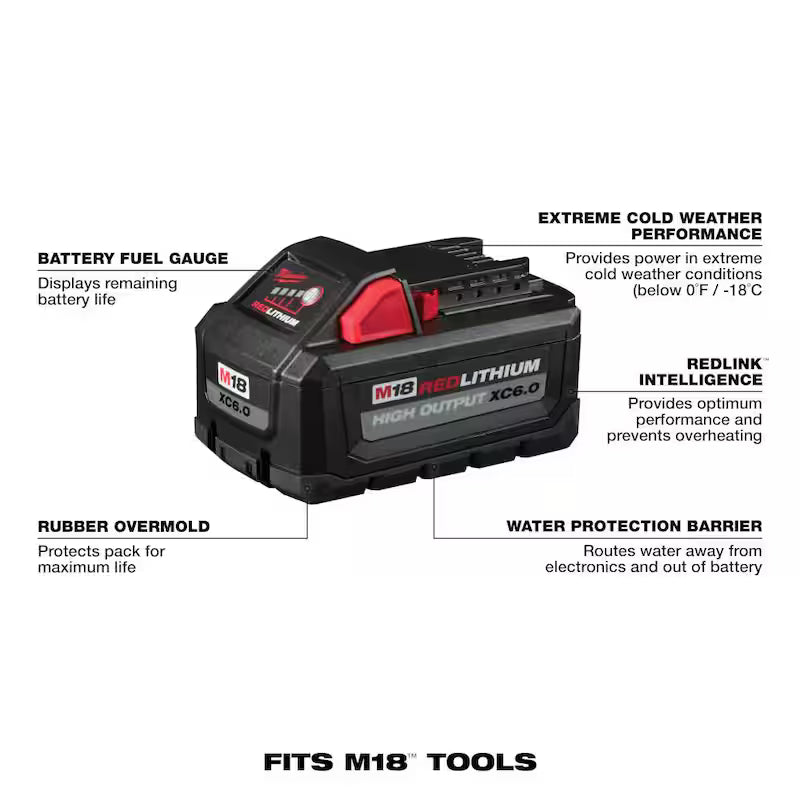18V Cordless 5-Tool Combo Kit with Batteries Charger and Tool Bag D50161
