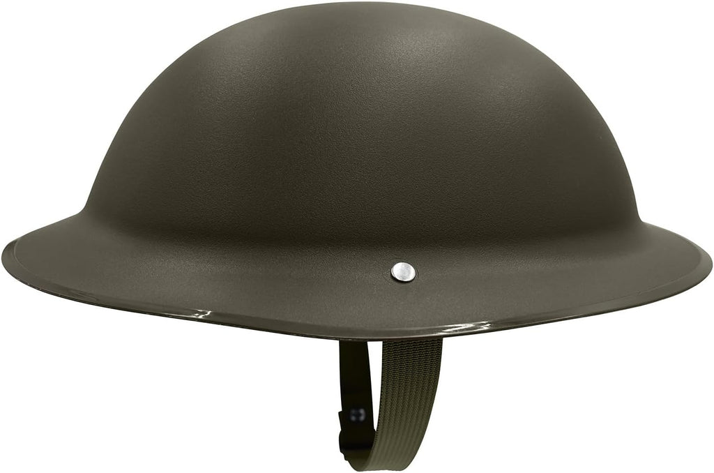 Olive Drab Green Lightweight Plastic British Army Helmet X442