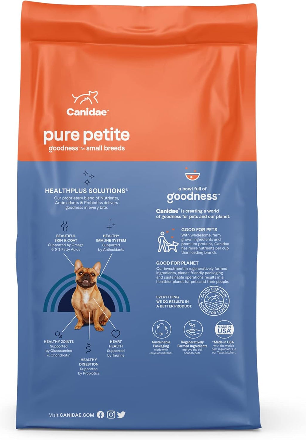 4 lbs. Dry Dog Food for Small Breeds Z5724