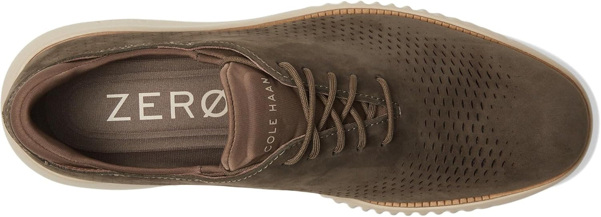 Deep Olive Nubuck Oxford Lined Shoes M57002