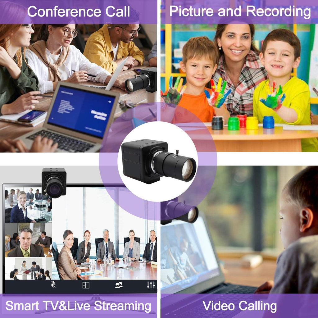 2MP Varifocal Lens USB Camera HD 1080P CMOS Industrial Camera M377293