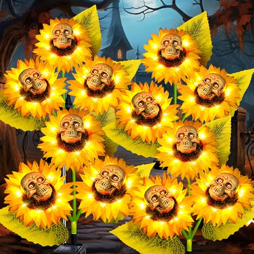 12 Pack Outdoor Solar LED Christmas Lights with 8 Lighting Modes L70044