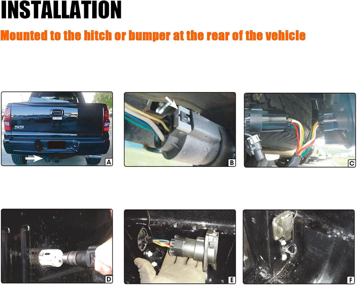 7-Pin Trailer Wiring Harness Extension 7 FT R894