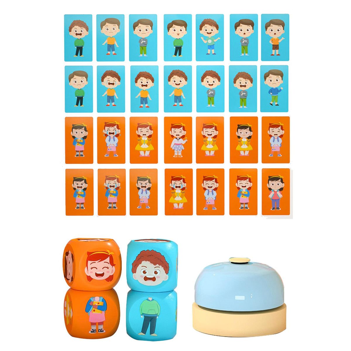 Face Changing Cube Wooden Montessori Toy P80436