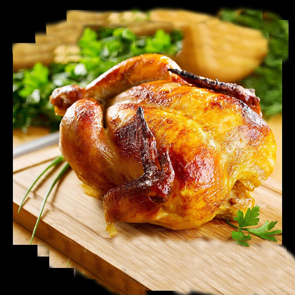 Stainless Steel Beer Can Chicken Roaster Q1365