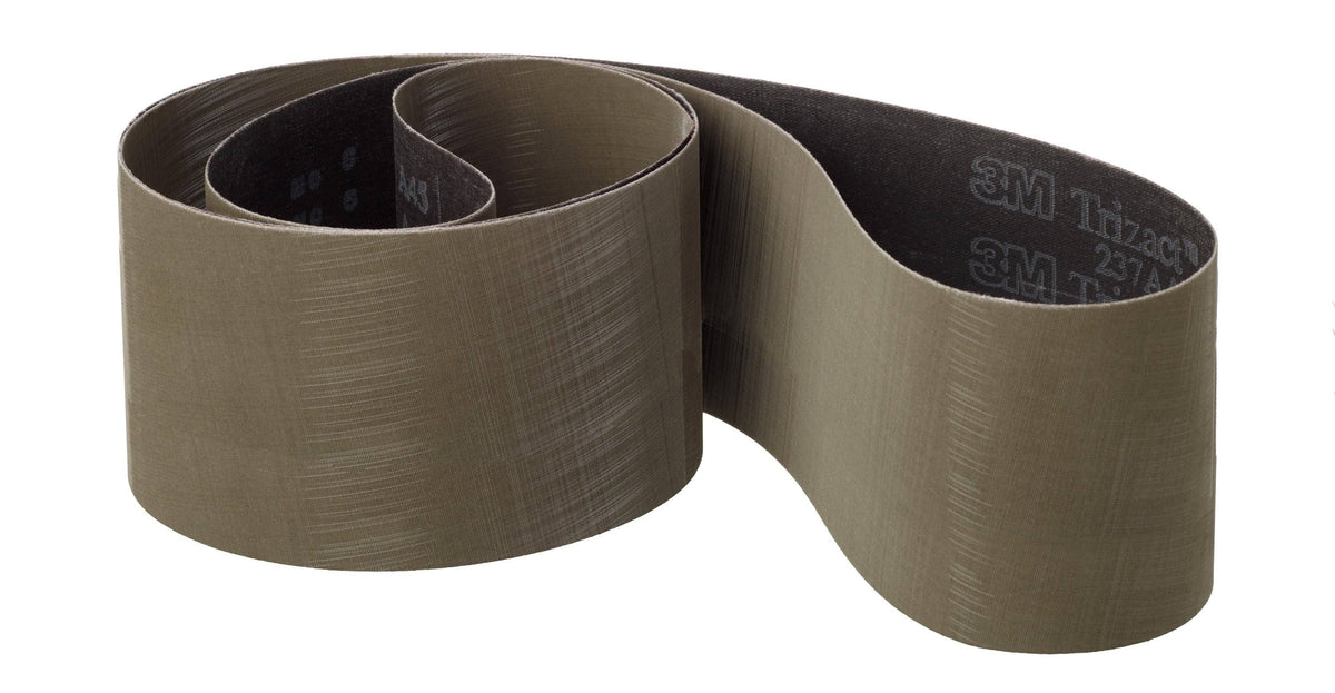 3M Trizact Cloth Belt, 1/2 in x 24 in, 50 per Inner X572