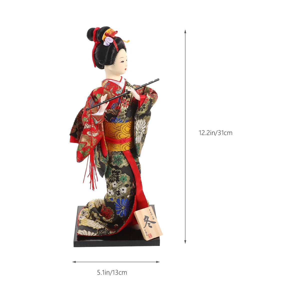 Antique Asian Dolls Girl Figurine Ornaments G88974