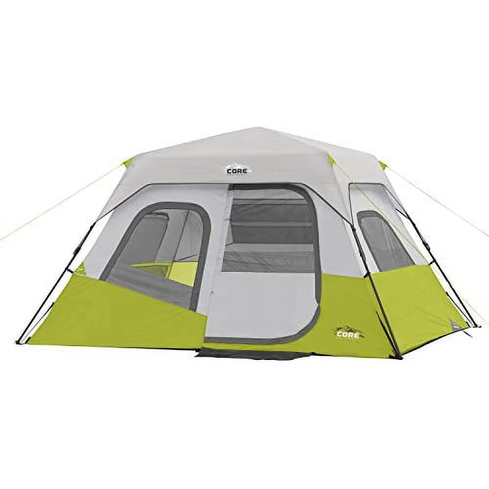 6 Person Instant Cabin Tent with Wall Organizer D134526
