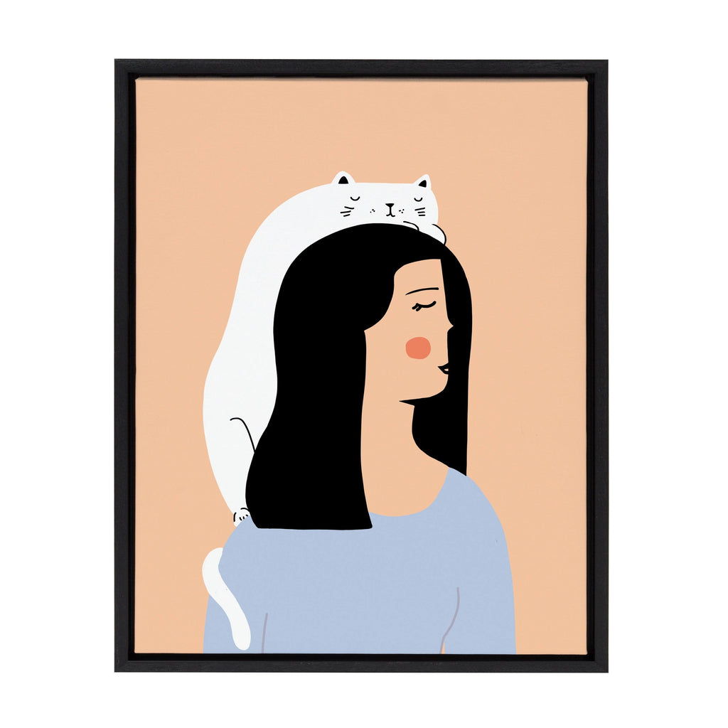 Black Framed Canvas N722855