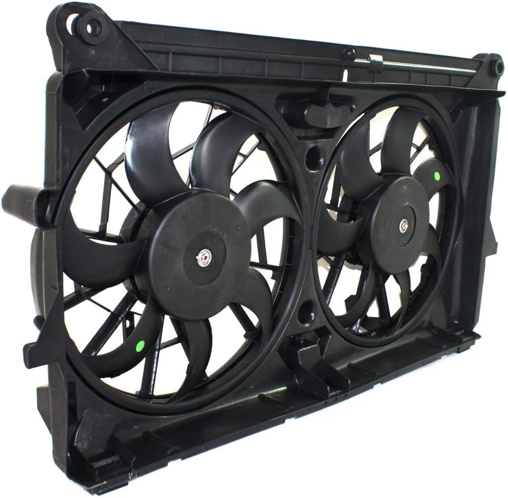 A/C Cooling Fan Assembly for Chevy Silverado 1500/2500/3500 2007-2013 8 Cylinder w/Performance Package W271086