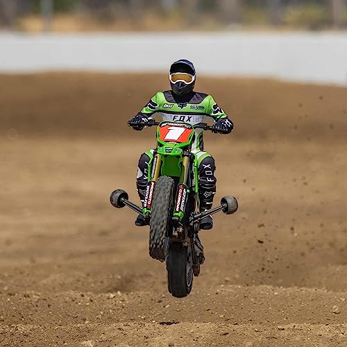 1/4 RC Motorcycle Ready-to-Run Combo with Battery and Charger Green V500079
