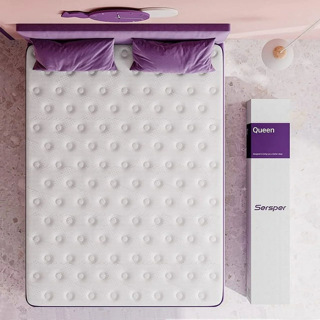 Full Size 10 inch Pillow Top Memory Foam Mattress S56205