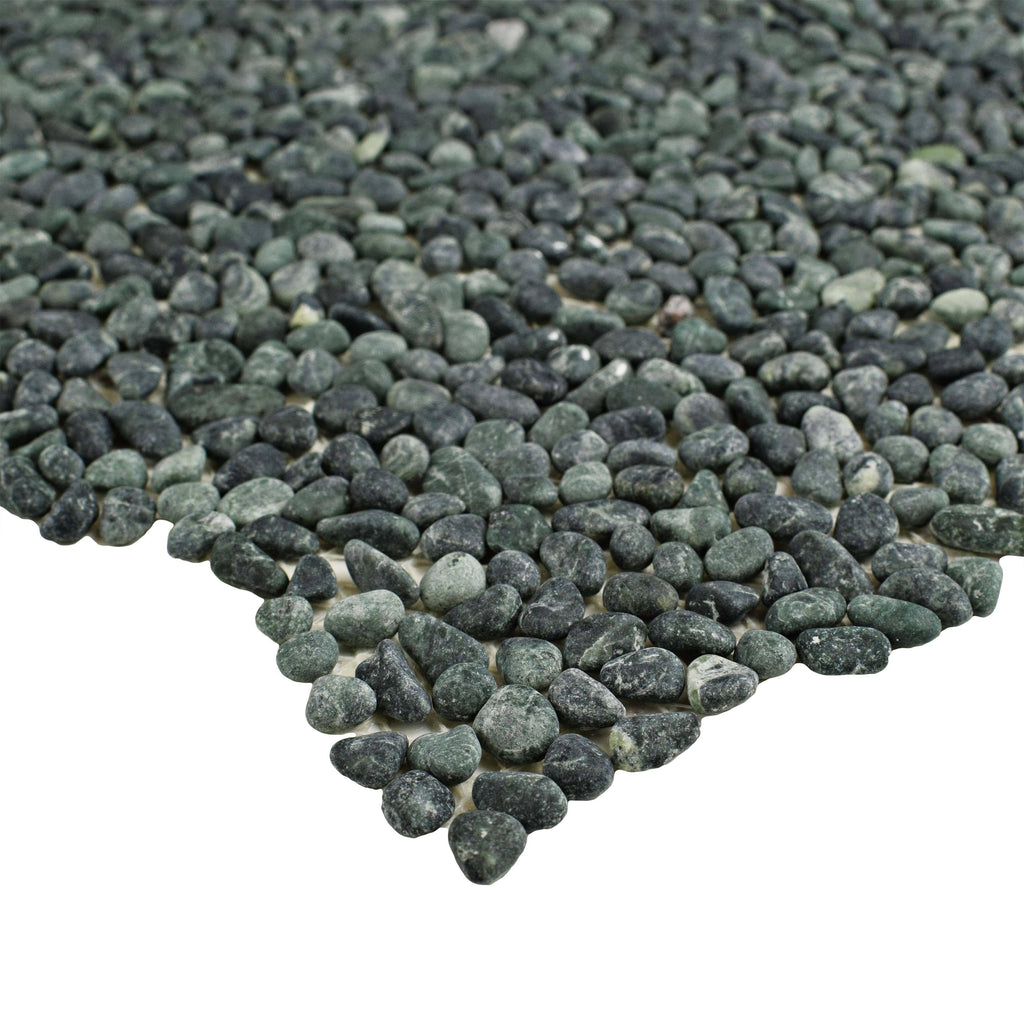 Pebble Stone Mosaic Floor and Wall Tile, 10 Tiles H555140