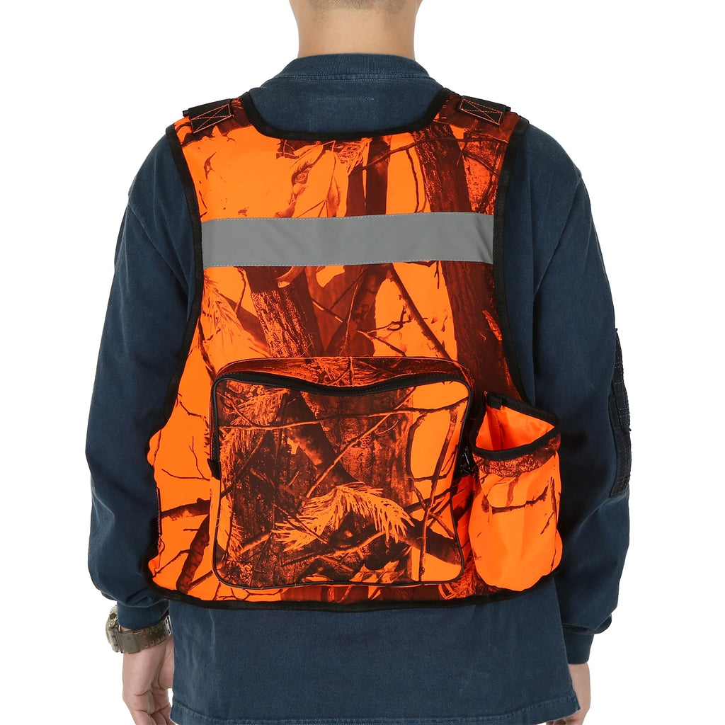 Fly Fishing Jacket Vest with Water Bottle Holder B178
