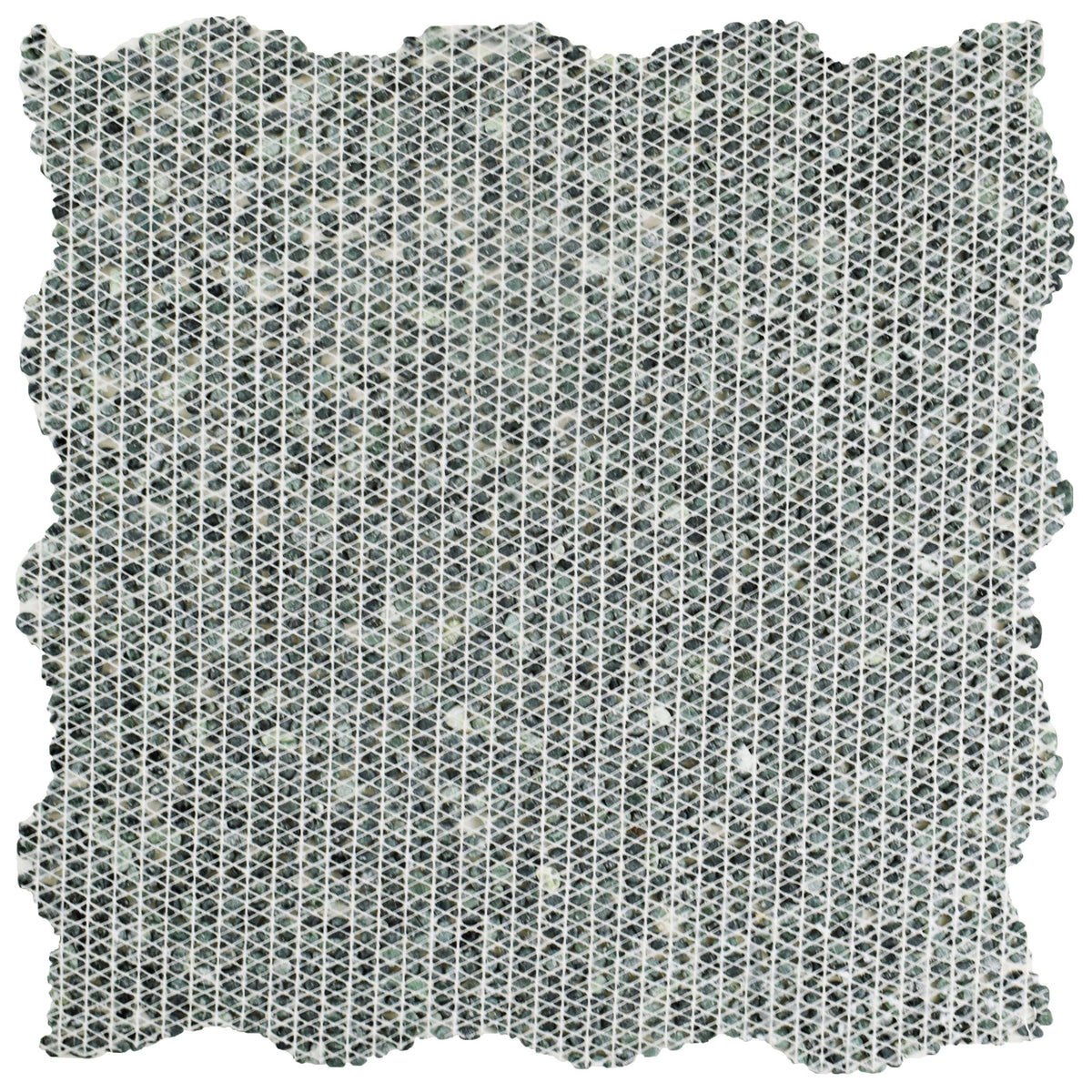 Pebble Stone Mosaic Floor and Wall Tile, 10 Tiles H555140