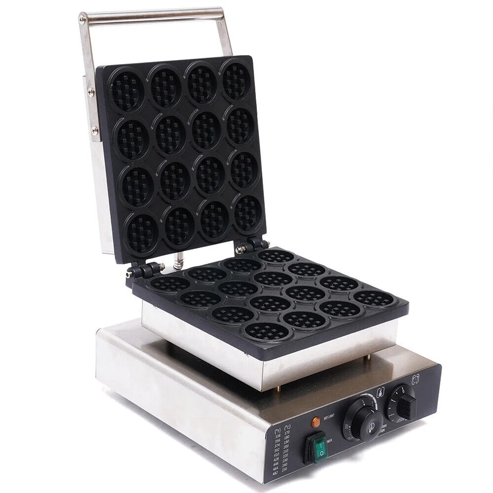 Small Round Nonstick Belgian Waffle Baker S5139